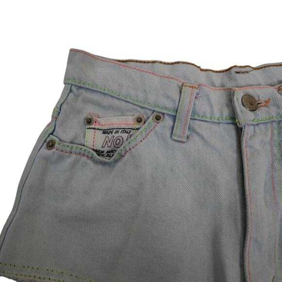 Chewman Limited Womens Jean Shorts Made in Italy - Picture 3 of 9